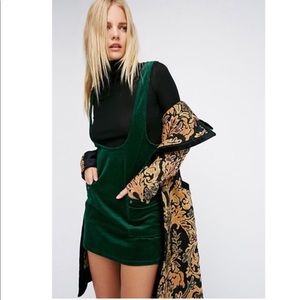 Free people devoted to you green dress
